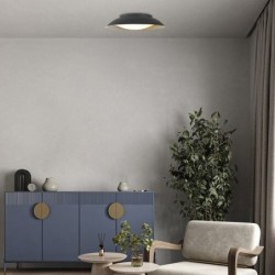 Lubinis šviestuvas Hafsa LED 24W 3000K Šilta balta (Juoda, Aukso)