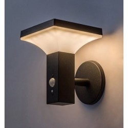 Saulės energija įkraunamas šviestuvas Geleen LED 4W 3000K Šilta balta (Juoda)