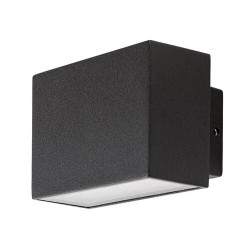 Sieninis lauko šviestuvas Mataro LED 7W 4000K Neutrali balta (Juoda)