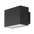 Sieninis lauko šviestuvas Mataro LED 7W 4000K Neutrali balta (Juoda)