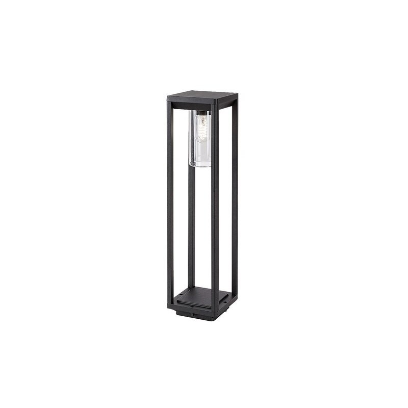 Pastatomas lauko šviestuvas Zernest  E27 1x MAX 15W (Juoda)
