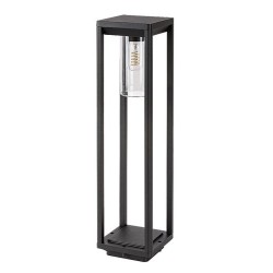Pastatomas lauko šviestuvas Zernest  E27 1x MAX 15W (Juoda)