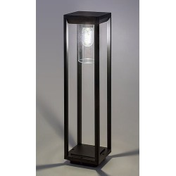 Pastatomas lauko šviestuvas Zernest  E27 1x MAX 15W (Juoda)