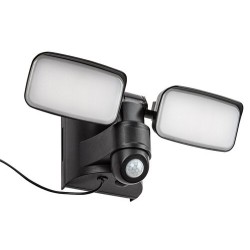 Saulės energija įkraunamas šviestuvas Leszno LED 10W 4000K Neutrali balta (Juoda)