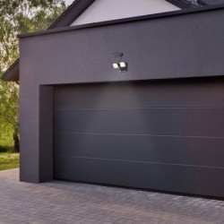 Saulės energija įkraunamas šviestuvas Leszno LED 10W 4000K Neutrali balta (Juoda)