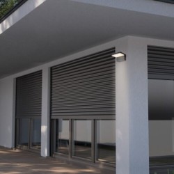 Sieninis lauko šviestuvas Zaragoza LED 10W 4000K Neutrali balta (Juoda)