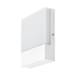Sieninis lauko šviestuvas Gimone LED 10W 4000K Neutrali balta (Balta)