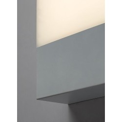 Sieninis lauko šviestuvas Gimone LED 10W 4000K Neutrali balta (Balta)