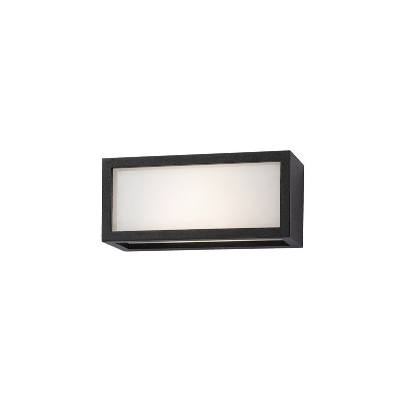 Sieninis lauko šviestuvas Lublin LED 10W 4000K Neutrali balta (Juoda)