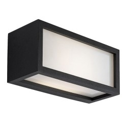 Sieninis lauko šviestuvas Lublin LED 10W 4000K Neutrali balta (Juoda)