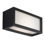 Sieninis lauko šviestuvas Lublin LED 10W 4000K Neutrali balta (Juoda)