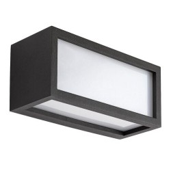 Sieninis lauko šviestuvas Lublin LED 10W 4000K Neutrali balta (Juoda)