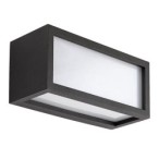 Sieninis lauko šviestuvas Lublin LED 10W 4000K Neutrali balta (Juoda)