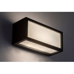 Sieninis lauko šviestuvas Lublin LED 10W 4000K Neutrali balta (Juoda)