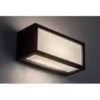 Sieninis lauko šviestuvas Lublin LED 10W 4000K Neutrali balta (Juoda)
