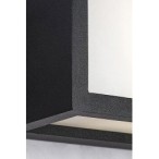 Sieninis lauko šviestuvas Lublin LED 10W 4000K Neutrali balta (Juoda)