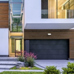 Sieninis lauko šviestuvas Lublin LED 10W 4000K Neutrali balta (Juoda)
