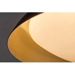 Lubinis šviestuvas Hafsa LED 20W 3000K Šilta balta (Juoda, Aukso)