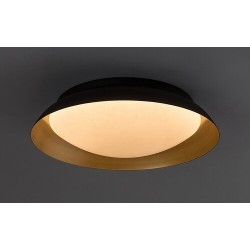 Lubinis šviestuvas Hafsa LED 20W 3000K Šilta balta (Juoda, Aukso)