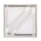 Lubinis šviestuvas Gremin LED 73W 3000-6000K Šilta balta + Šalta balta (Balta)