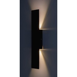 Sieninis šviestuvas Ampel LED 6W 3000K Šilta balta (Juoda)