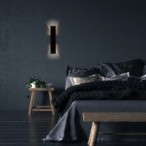 Sieninis šviestuvas Ampel LED 6W 3000K Šilta balta (Juoda)