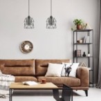 Pakabinamas šviestuvas Emrys E27 1x MAX 40W (Matinė Juoda)