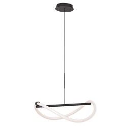 Pakabinamas šviestuvas Serena LED 15W 4000K Neutrali balta (Juoda)