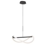 Pakabinamas šviestuvas Serena LED 15W 4000K Neutrali balta (Juoda)