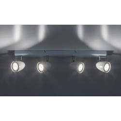 Lubinis šviestuvas Perico GU10 4X MAX 5W (Balta)
