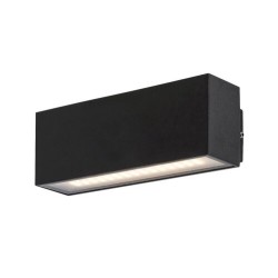 Sieninis lauko šviestuvas Mataro LED 10W 4000K Neutrali balta (Juoda)