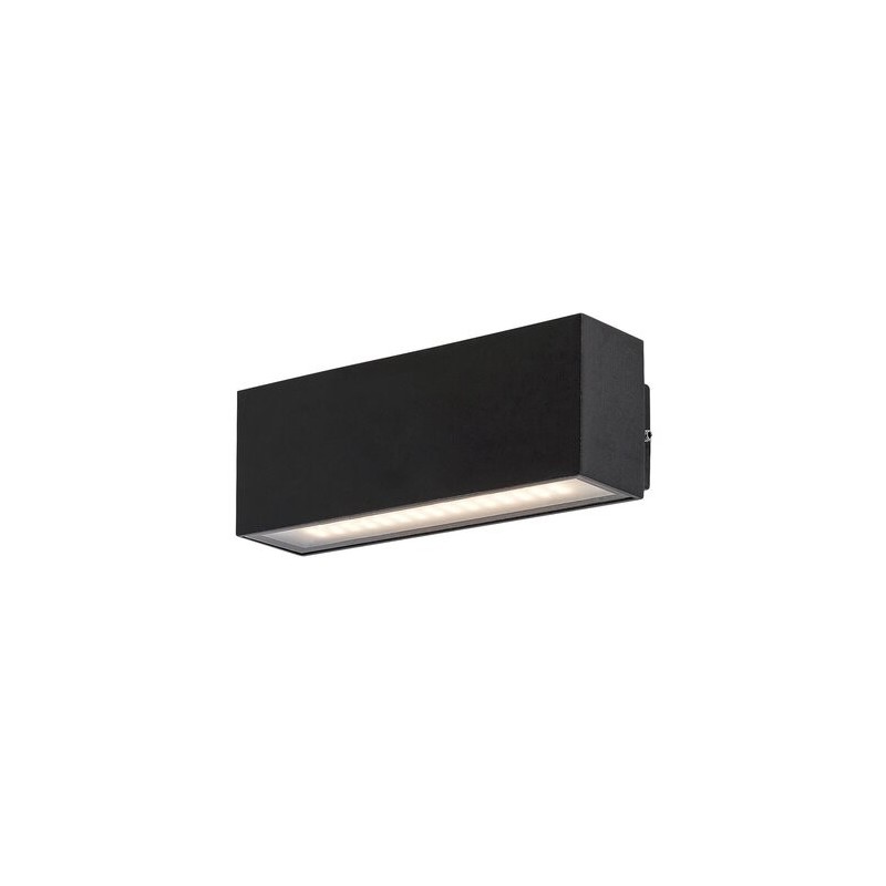 Sieninis lauko šviestuvas Mataro LED 10W 4000K Neutrali balta (Juoda)