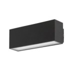 Sieninis lauko šviestuvas Mataro LED 10W 4000K Neutrali balta (Juoda)