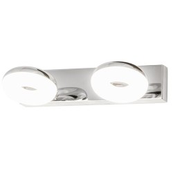 Sieninis šviestuvas Beata LED 2x 5W 4000K Neutrali balta (Chromo)