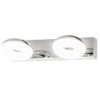 Sieninis šviestuvas Beata LED 2x 5W 4000K Neutrali balta (Chromo)