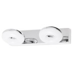 Sieninis šviestuvas Beata LED 2x 5W 4000K Neutrali balta (Chromo)