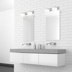 Sieninis šviestuvas Beata LED 2x 5W 4000K Neutrali balta (Chromo)