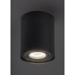 Lubinis šviestuvas Kobald GU10 1x MAX 42W (Matinė Juoda)