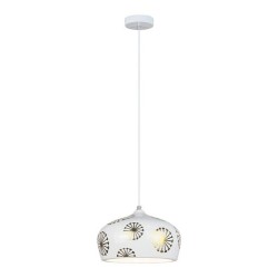 Pakabinamas šviestuvas Ginger E14 1x MAX 40W (Balta)