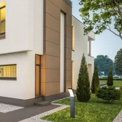 Pastatomas lauko šviestuvas Palanga LED 12W 3000K Šilta balta (Antracito)