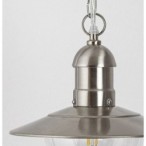 Pakabinamas lauko šviestuvas Oslo E27 1x MAX 60W (Chromo)