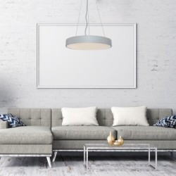 Pakabinamas šviestuvas Tesia LED 60W 3000-6000K CCT keičiama balta spalva (Sidabro)