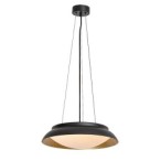 Pakabinamas šviestuvas Hafsa LED 24W 3000K Šilta balta (Juoda, Aukso)