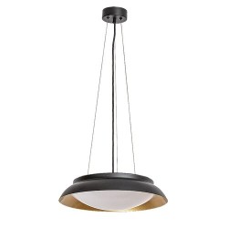Pakabinamas šviestuvas Hafsa LED 24W 3000K Šilta balta (Juoda, Aukso)