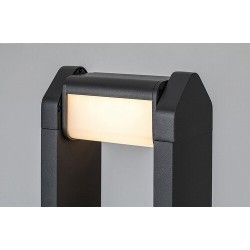 Pastatomas lauko šviestuvas Medna LED 8W 3000K Šilta balta (Antracito)