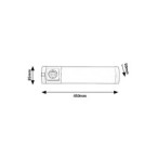 Baldinis šviestuvas Soft2 LED 5W 4000K Neutrali balta (Sidabro)