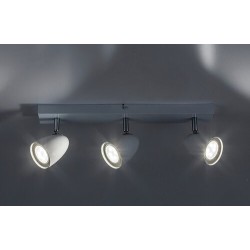 Lubinis šviestuvas Perico GU10 3X MAX 5W (Balta)
