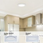 Lubinis šviestuvas Sonnet LED 30W 4000K Neutrali balta (Balta)