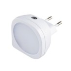 Naktinis šviestuvas Billy LED 0.5W 2700K Šilta balta (Balta)
