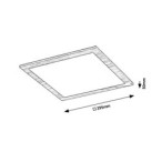 Lubinis šviestuvas Almond LED 12W 4000K Neutrali balta (Buko)